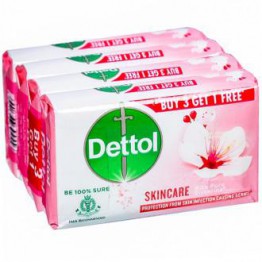 Dettol Skincare Soap Pure Glycerine 4 x 75gm